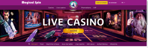 magical spin casino-avis