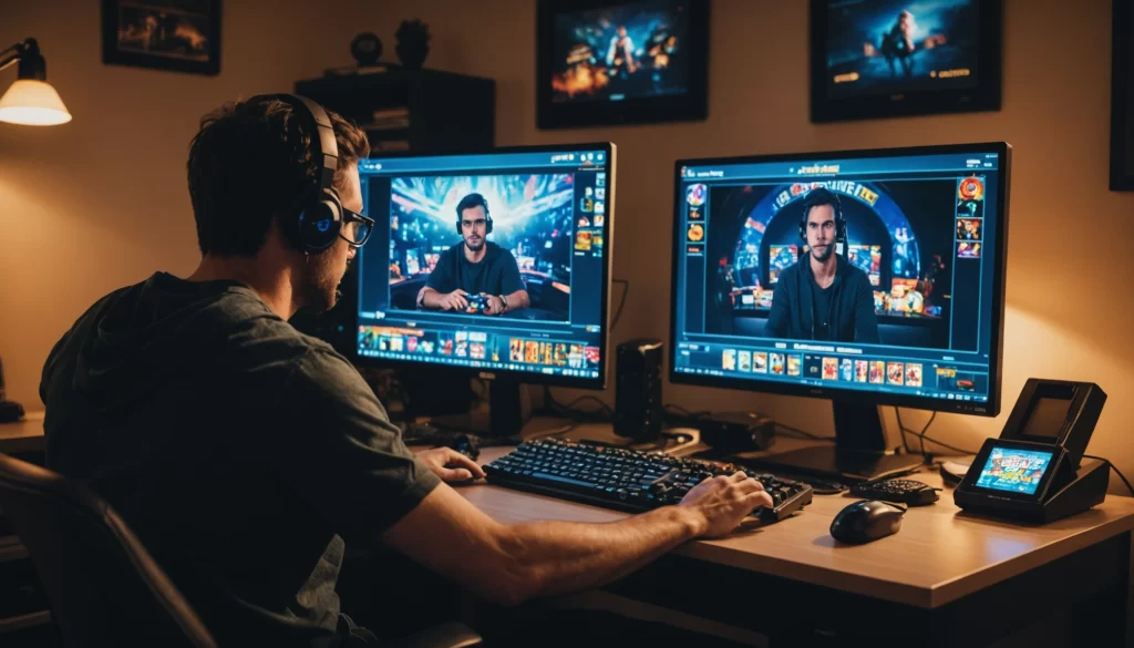 Explorez l'univers du jeu en ligne